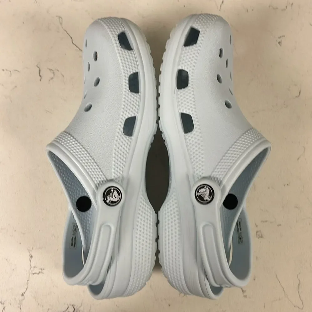 Crocs Classic Clog Light Blue Rubber Shoes Unisex Adult M5 / W7 - Picture 6 of 15